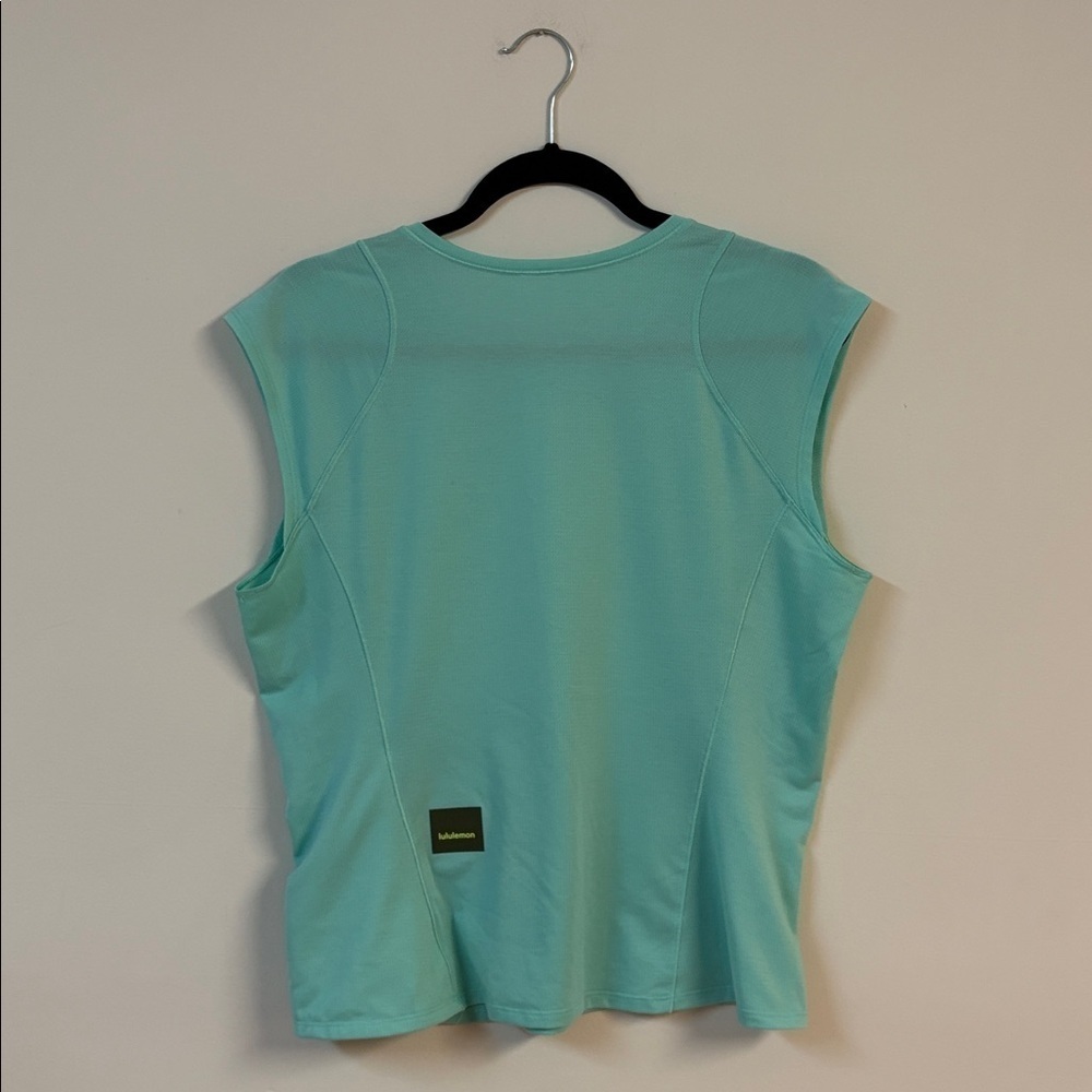 Lululemon Cap Sleeve Hiking Tank Top in Wild Mint - Picture 6 of 6